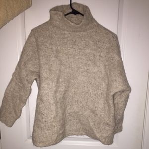 Free People Alpaca Funnel Turtleneck